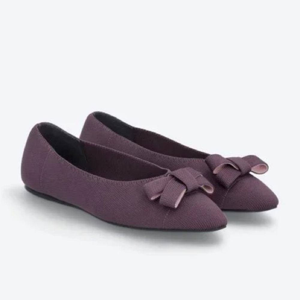 NWOT 41 Hawthorn Stitch Fix Oaklyn Knit Bow Ballet Flats